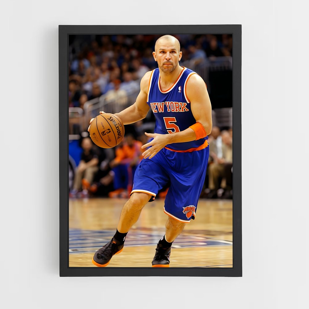 Poster Jason de kidd – affiche Basketball (vue 2)